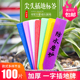 100只盆栽花卉园艺多肉植物塑料一字形多肉标签地插防水小号插牌