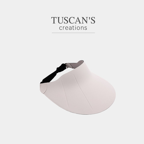 TUSCAN'S CREATIONS女士夏季时尚百搭防晒空顶遮阳帽