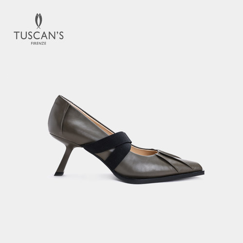 TUSCAN'S【专柜同款】气质款女士尖头鞋玛丽珍鞋通勤优雅女鞋双鱼
