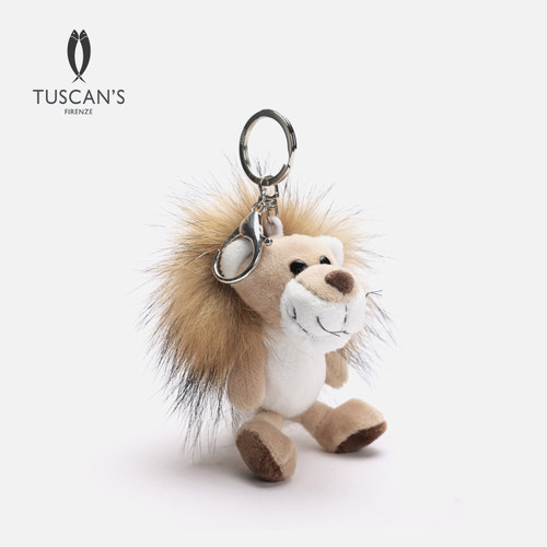 TUSCAN'S时尚可爱（炸毛小狮子）潮流包毛绒挂件挂饰