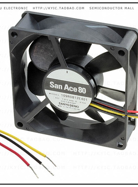 109R0812E401【DC AXIAL FAN 80X80X25MM TACH】