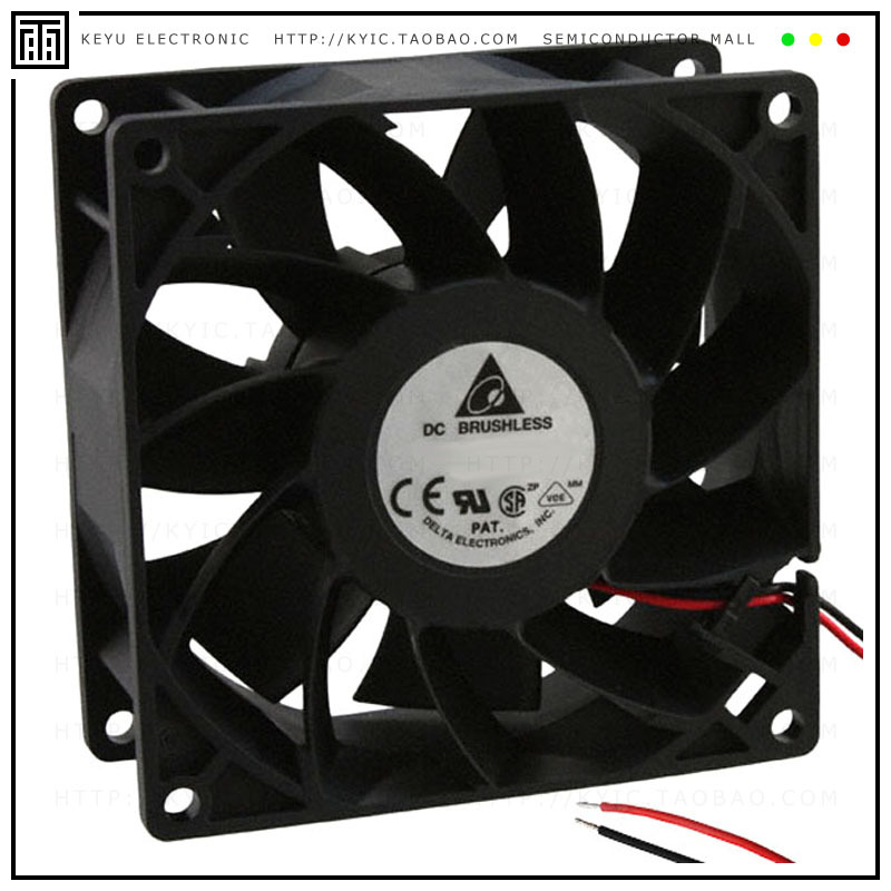 FFB0912VHE【FAN AXIAL 92X38MM 12VDC WIRE】