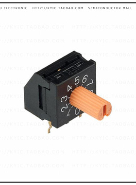 FR01KR10H-06XL-S【SWITCH ROTARY DIP BCD 100MA 5V】