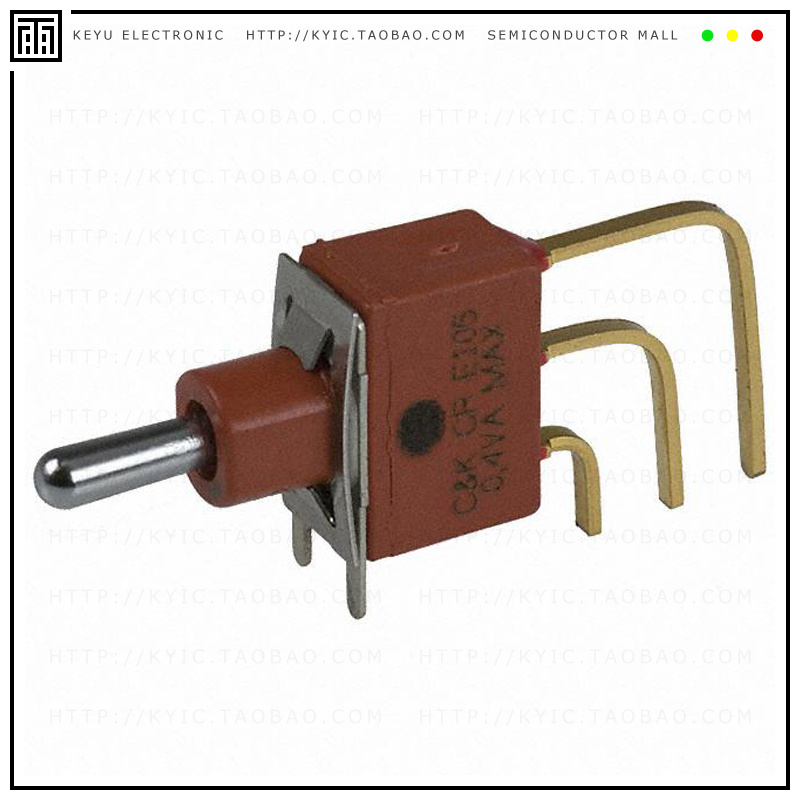 E105MD1AV2BE【SWITCH TOGGLE SPDT 0.4VA 20V】