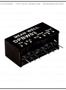 DPBW03G-15【DC DC CONVERTER +/-15V 3W】