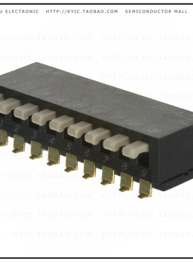 BPA09SB【SWITCH PIANO DIP SPST 100MA 5V】