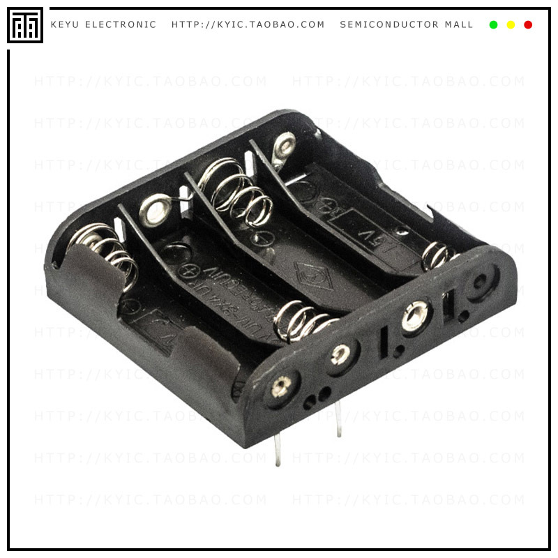 BC4AAPC【BATTERY HOLDER AA 4 CELL PC PIN】