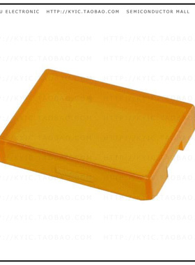 AT4117D【CAP PUSHBUTTON RECT CLEAR/AMBER】