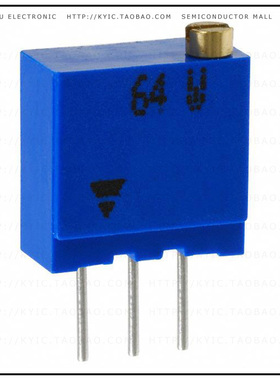 M64W503KB40【TRIMMER 50K OHM 0.5W PC PIN TOP】