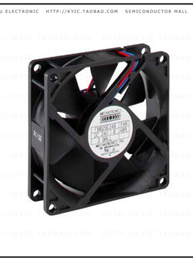F8025E12B-FSR-EM【FAN AXIAL 80X25MM IP57 12VDC】