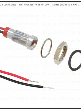 Q6R7CXXR02E【LED PM INDICATOR RECESSED RED】