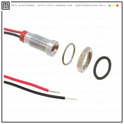 Q6R7CXXR02E【LED PM INDICATOR RECESSED RED】