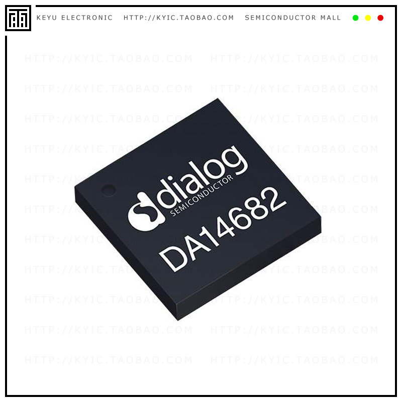 DA14682-00F08A9【IC RF BLUETOOTH 5.0 SOC 60WFQFN】