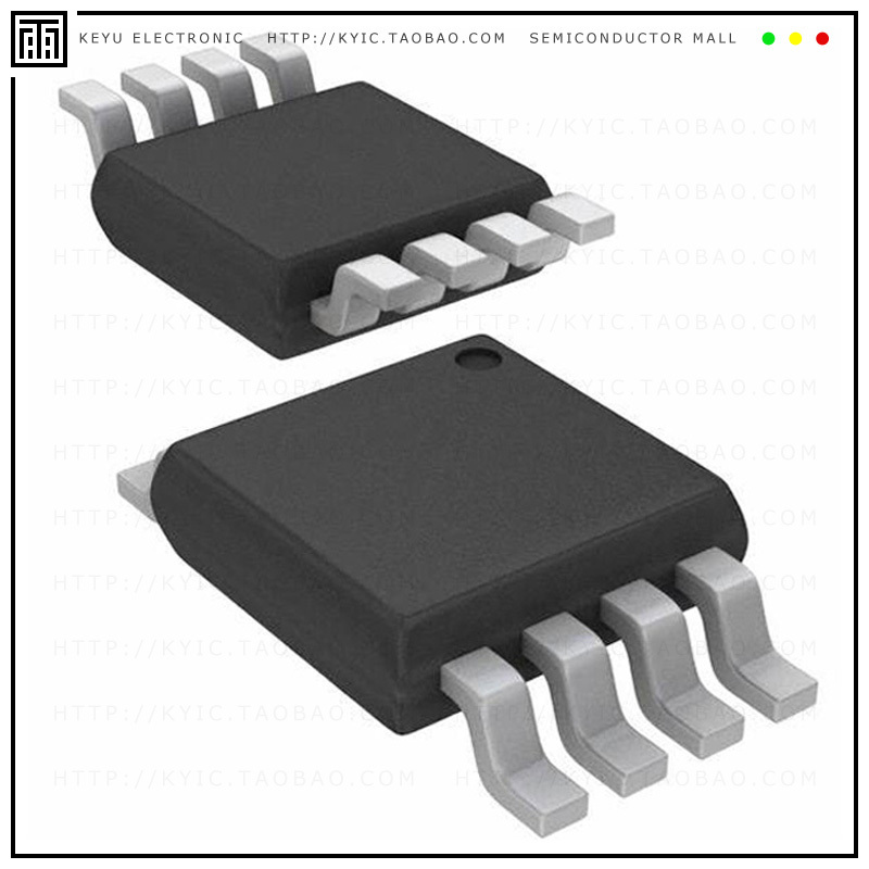 ADC082S101CIMM/NOPB【IC ADC 8BIT 2CH 1MSPS 8VSSOP】
