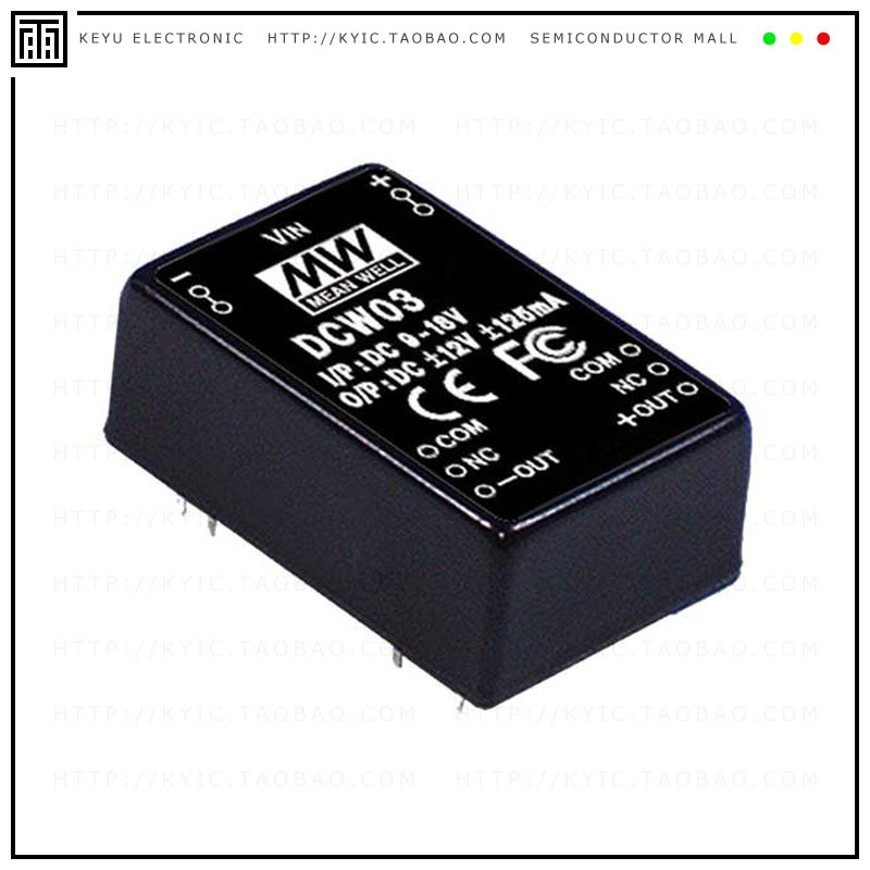DCW03B-05【DC DC CONVERTER +/-5V 3W】