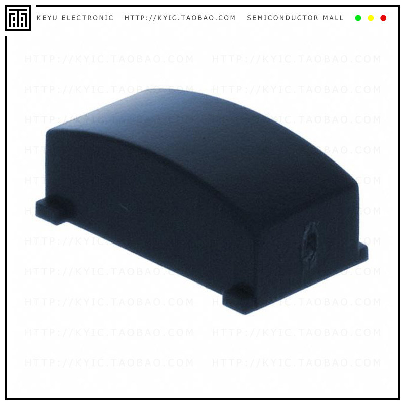 1630040【CAP PUSHBUTTON RECT DUSTY BLUE】