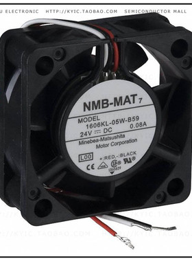 1606KL-05W-B59-L00【FAN AXIAL 40X15MM 24VDC WIRE】