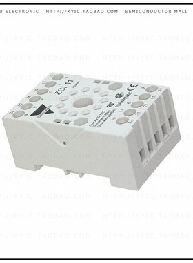 ZCI11【RELAY SOCKET 11 POS DIN RAIL】
