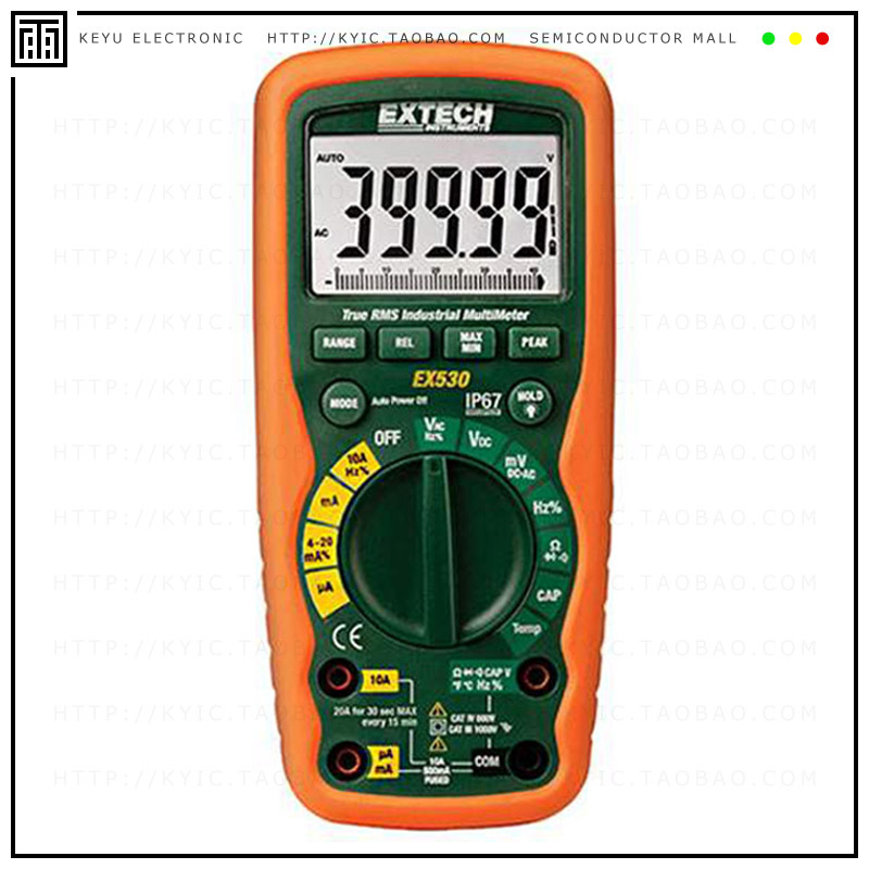 EX530【MULTIMETER HD WATERPROOF 40000 C】