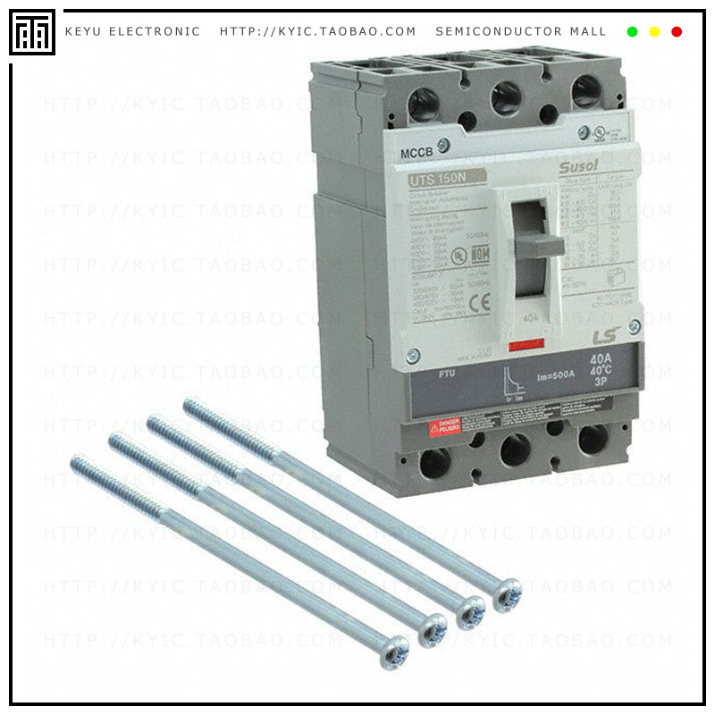 UTS150N-FTU-40A-3P-LL-UL【CIR BRKR THERM 40A 600VAC/600VDC】