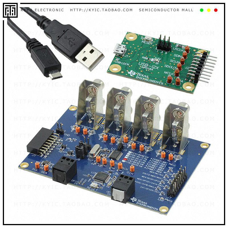 PCM1864EVM【IC ADC 4CH 103DB S/W 30TSSOP】