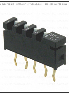 SPA04B【SWITCH SLIDE DIP SPST 10MA 20V】