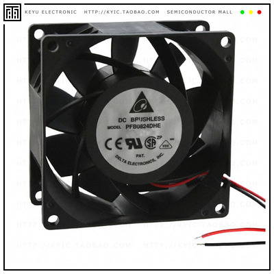 PFB0824DHE【FAN AXIAL 80X38MM 24VDC WIRE】