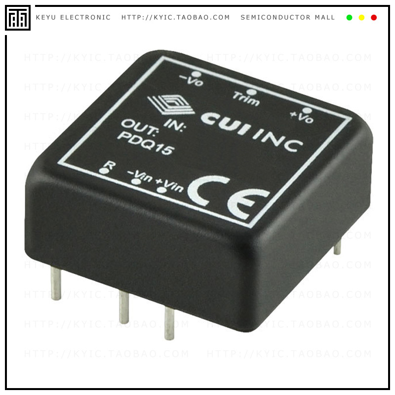 PDQ15-Q24-D12-D【DC DC CONVERTER +/-12V 15W】