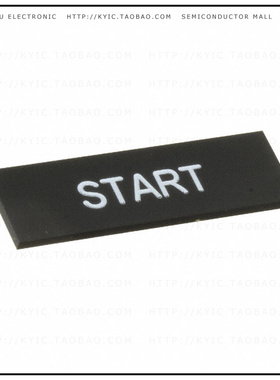 A22Z-3443B-3【LEGEND PLATE STD 'START' A22 SER】