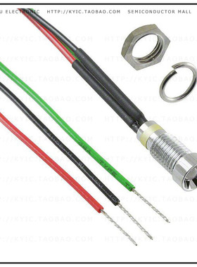 6062415120F【LED PNL IND 6MM R G 6V RECESS】