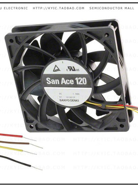 9GV1212P4G011【FAN 120X25MM 12VDC VANE RBLS】
