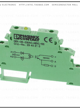 2940210【SSR RELAY SPST-NO 100MA 3-48V】