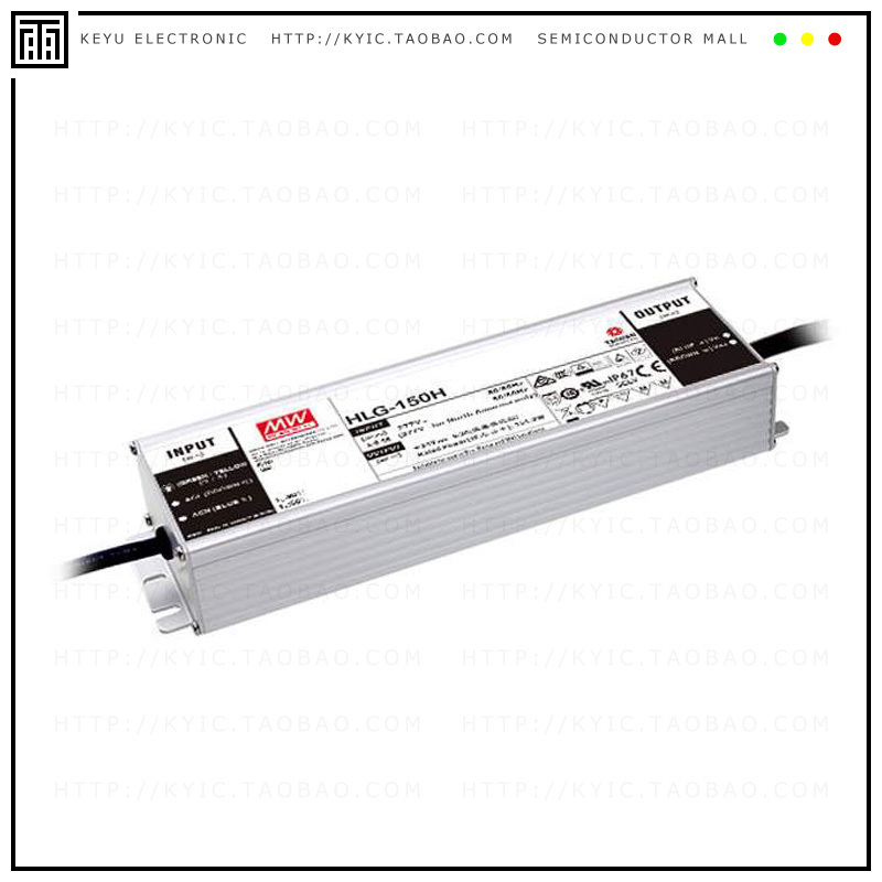 HLG-150H-30【LED DRVR CC/CV AC/DC 15-30V 5A】