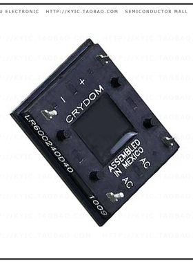 LR600240D40RH【SSR RELAY SPST-NO 40A 24-280V】