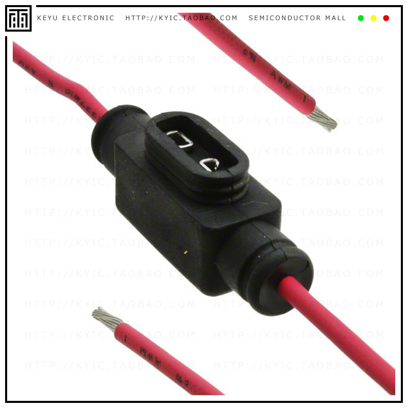 BK/HHL-R【FUSE HLDR BLADE 32V 16A IN LINE】