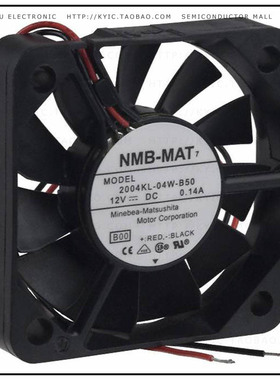 2004KL-04W-B50-B00【FAN AXIAL 50X10MM 12VDC WIRE】