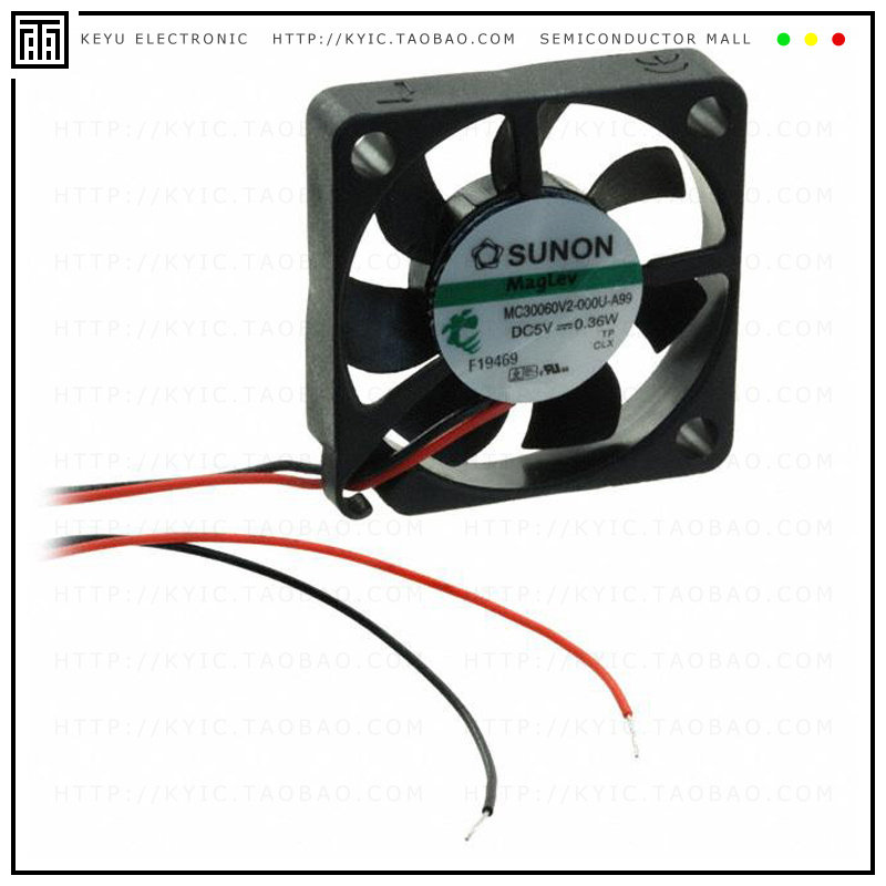MC30060V2-000U-A99【FAN AXIAL 30X6.9MM 5VDC WIRE】