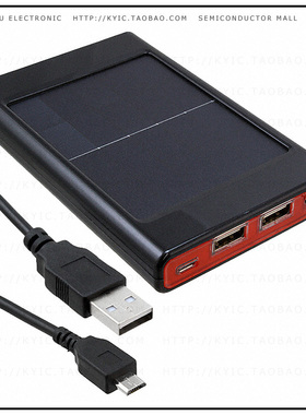 SLPD-01-BLK【BATT CHRG USB/SOLAR PK 5.2V 1.5A】