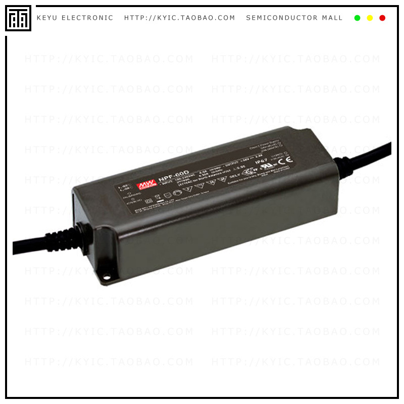 NPF-60D-12【LED DRIVER CC AC/DC 7.2-12V 5A】