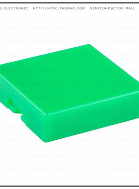 AT4073F【CAP PUSHBUTTON SQUARE GREEN】