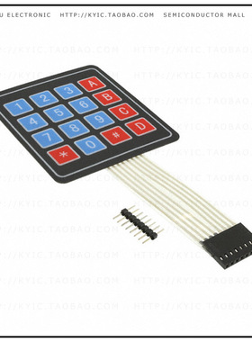 27899【SWITCH KEYPAD 16 KEY NON-ILLUM】