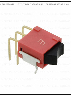 400UDP1R1BLKM6RE【SWITCH ROCKER DPDT 0.4VA 20V】