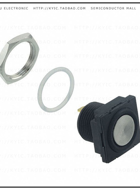 RP8600B2M1CEBLKSIL【SWITCH PUSH SPST-NO 0.4VA 20V】