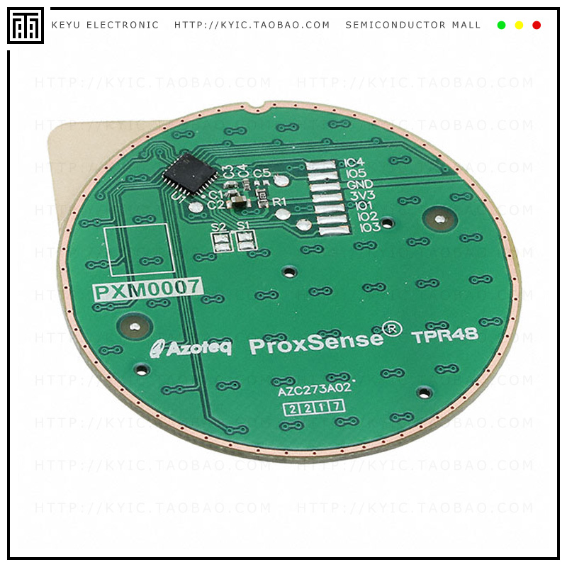 TPR48-P201-S【48MM ROUND GESTURE TRACKPAD】
