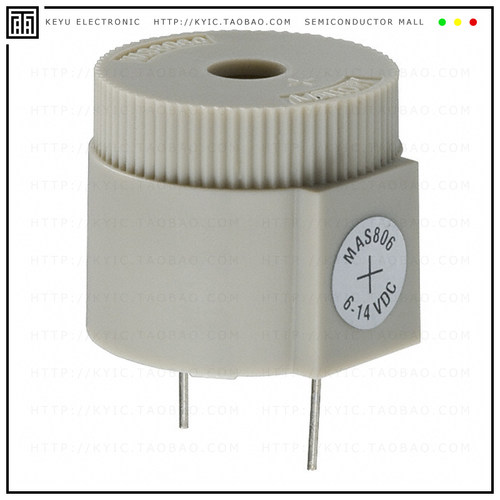 MAS806Q【AUDIO PIEZO INDICATOR 6-14V TH】