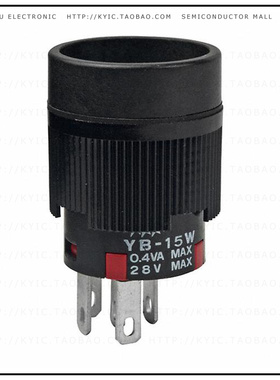 YB15WCKG01【SWITCH PUSH SPDT 0.4VA 28V】