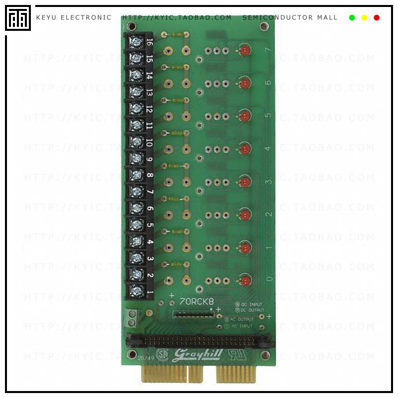 70RCK8-HL【I/O MODULE RACK 8 CHANNEL】