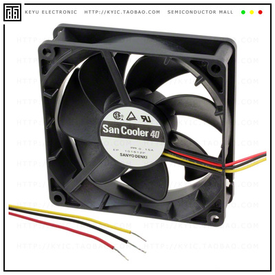 109P0412B301【FAN 40X28MM 12VDC TACH】