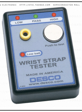 19240【WRISTSTRAP TESTER 9V OPERATION】