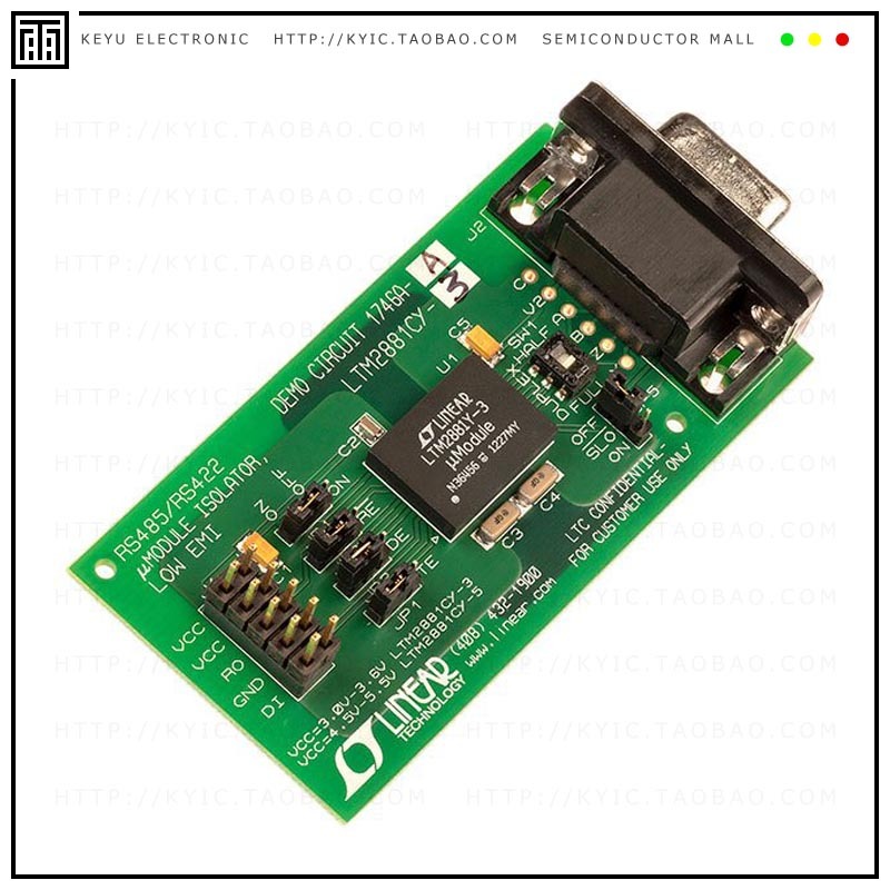 DC1746A-A【EVALUATION KIT LOW EMI LTM2881-3】